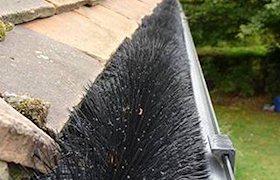 After fitting gutter guards in Guildford and Woking